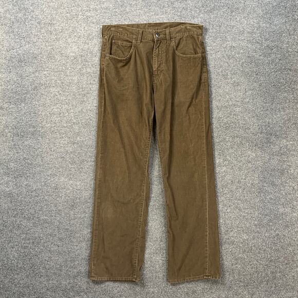 J Crew Pants Mens 32 Vintage Cord Straight Leg Mid Rise 5 Pocket Corduroy Chino - Picture 2 of 11